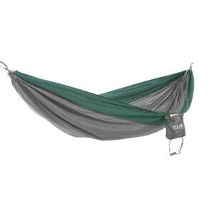 ENO SingleNest Hammock 9’4”x4’7” Grey Green NWT Lightweight Durable 400-lb